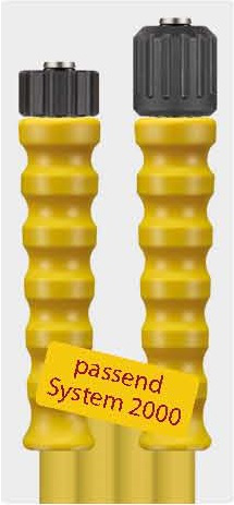 Flexible alimentaire galvanator 2SN-10 - 20m - M22F rotatif inox - 350 bars/121°C - spécial anti-traces_0