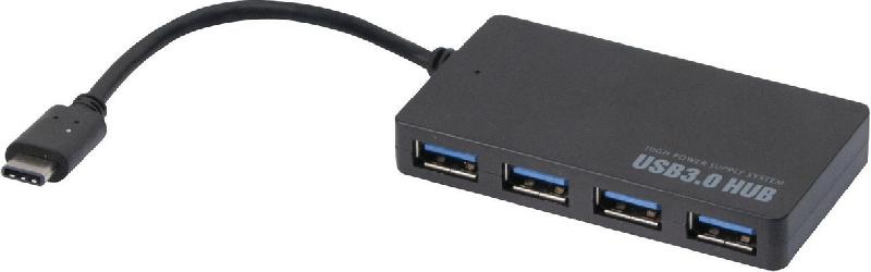 HUB USB 3.1 TYPE C VERS 4 PORTS USB 3.0 TYPE A
