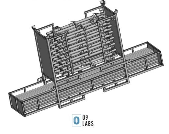 Garde-corps de chantier - Pack de démarrage de sécurisation : lisses et potelets - STARTER PACK_0