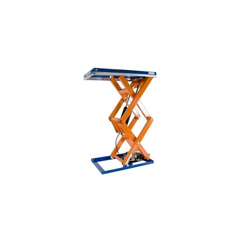 Table élévatrice fixe double ciseaux verticaux - TMD 1500 - Capacité 1500 Kg - Élévation jusqu'à 2600 mm_0