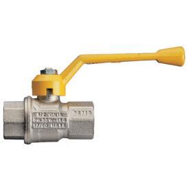 Vanne à sphère laiton gaz réf 409g-12/17 - Passage intégral F/F BSP 3/8