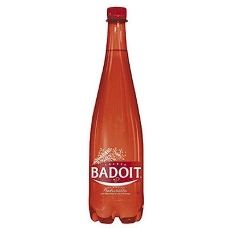 BADOIT EAU GAZEUSE BADOIT ROUGE - 1L (LOT 6 BOUTEILLES)