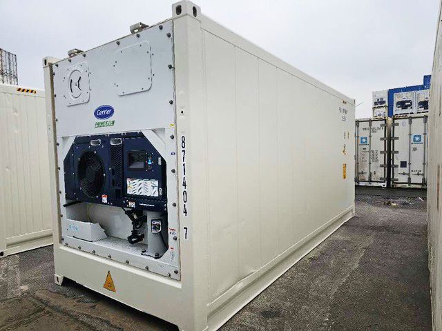 Container frigorifique 20 pieds High Cube - Eurobox - pour transport et stockage de marchandises_1