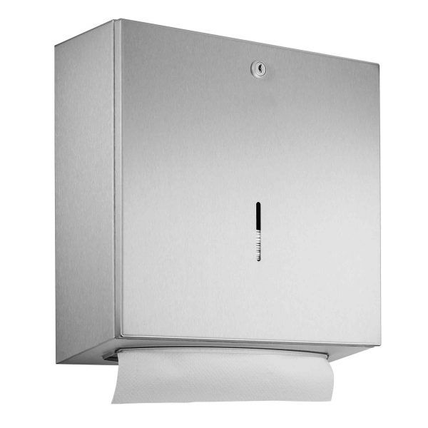 DP3111 - Distributeur d'essuie-mains en papier Dolphin Solutions - inox 304 finition satin brossé_0