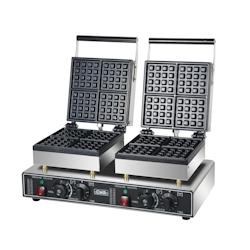 Gaufrier Electrique Professionnel Double 4x4 - KWB-2S - KWB-2S_0