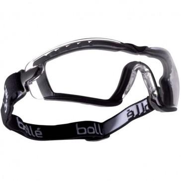 Lunette écran Cobra PC - Vision panoramique, tresse nylon/mousse - Bolle Safety_0