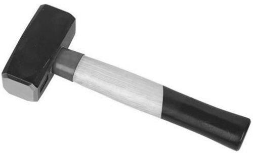 Massette en acier - manche en bois - DIVMASSE - 1,2 kg - 260x90x40 mm_0