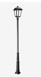 Mât classique Naranjo ICNA36 - base en fonte - finition noir mat_0