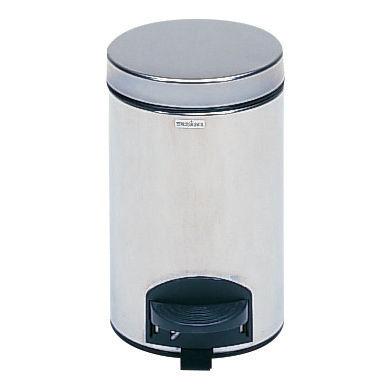 Poubelles à pédale Rossignol qualité supérieure Inox 3 L_0