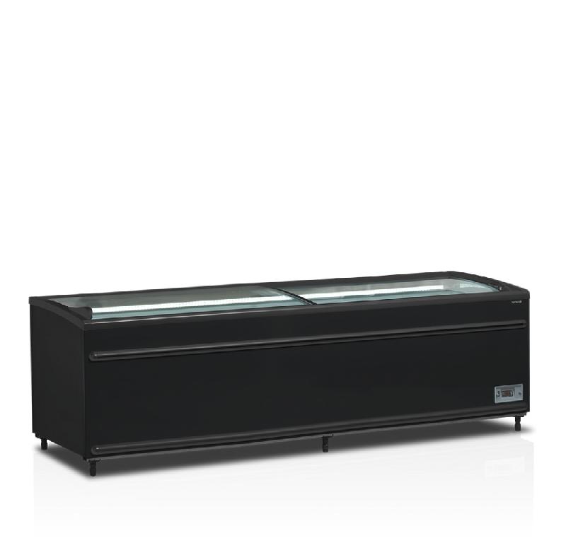 Réfrigérateur convertible en congélateur de supermarché noir 1100 l noir - 2506x858x890 mm - SFI250B-CF VS_0