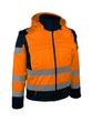 Veste softshell de signalisation - Haute visibilité - Doublure polaire - Bicolore orange/bleu - Singer® Safety_0