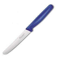 VICTORINOX couteau à tomate denté bleu 11 cm GL269 - inox GL269_0