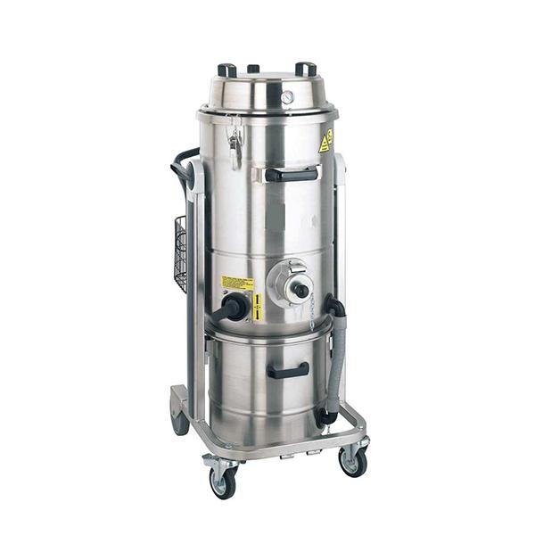 Aspirateur pneumatique IPDM352RX - 3000 L/mn - Cuve 35L sur roues - 6 bars - 2 venturis_0