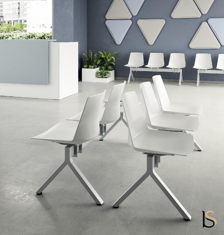 Banc d'accueil CLUE - Offisit - Blanc_1