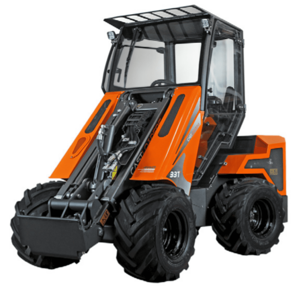 Chargeur articulé Cast Loaders 33T - moteur Kubota D1305 - 25 CV - bras télescopique_0