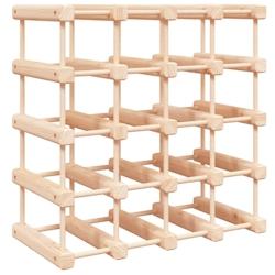 Décoshop26 - Casier range bouteilles étagère de rangement vin pour 20 bouteilles 46,5 x 23 x 46,5 cm en bois de pin DEC024396 - 3000254684367_0