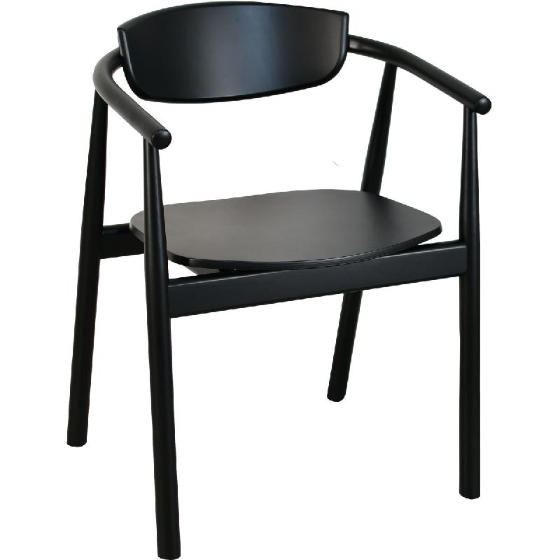 Fauteuil VIAS - Hêtre Massif - Contemporain - Pour Restaurant_0