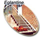 Garde-corps barreaudage Eglantine - sobre et intemporel pour intérieur et extérieur_0