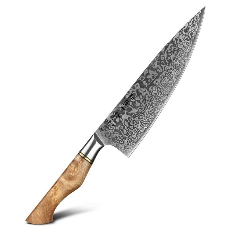 Hezhen - Couteau de chef Damas - Série B30 Master - multicolore B30-CS_0
