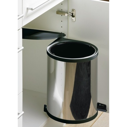 POUBELLE DE PORTE AUTOMATIQUE EN INOX - 1 SEAU DE 13 LITRES WESCO FRANCE