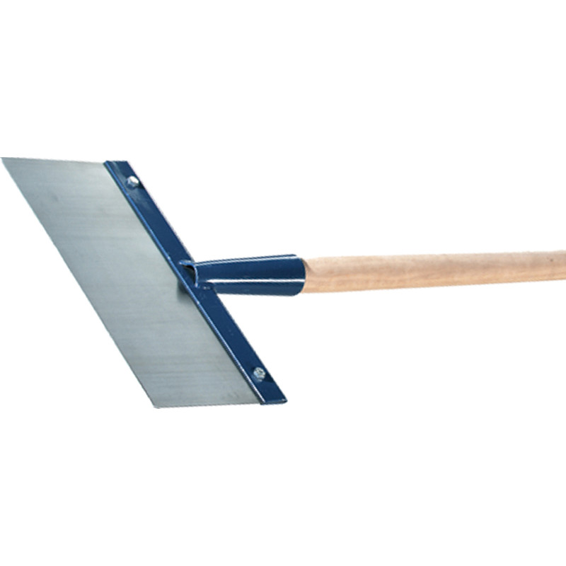 Raclette De Sol Micro-caoutchouc 60 Cm - Manche Inox, Pour Intérieur/extérieur, Adhérence Puissante, Finition Sèche