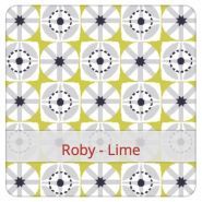 Sac à pain Roby Lime - Flax & Stitch - 36cm (h) x 30cm (l) - réutilisable et lavable_0