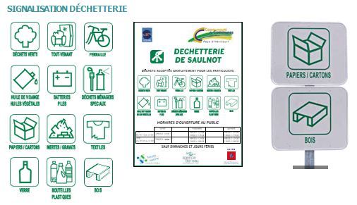 Signalisation spécifique pour déchetterie_0