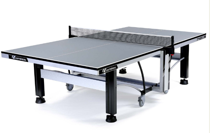 Table de ping-pong de compétition robuste et performante - Cornilleau 740 ITTF - Panneaux 25 mm et revêtement SKILTOP_0
