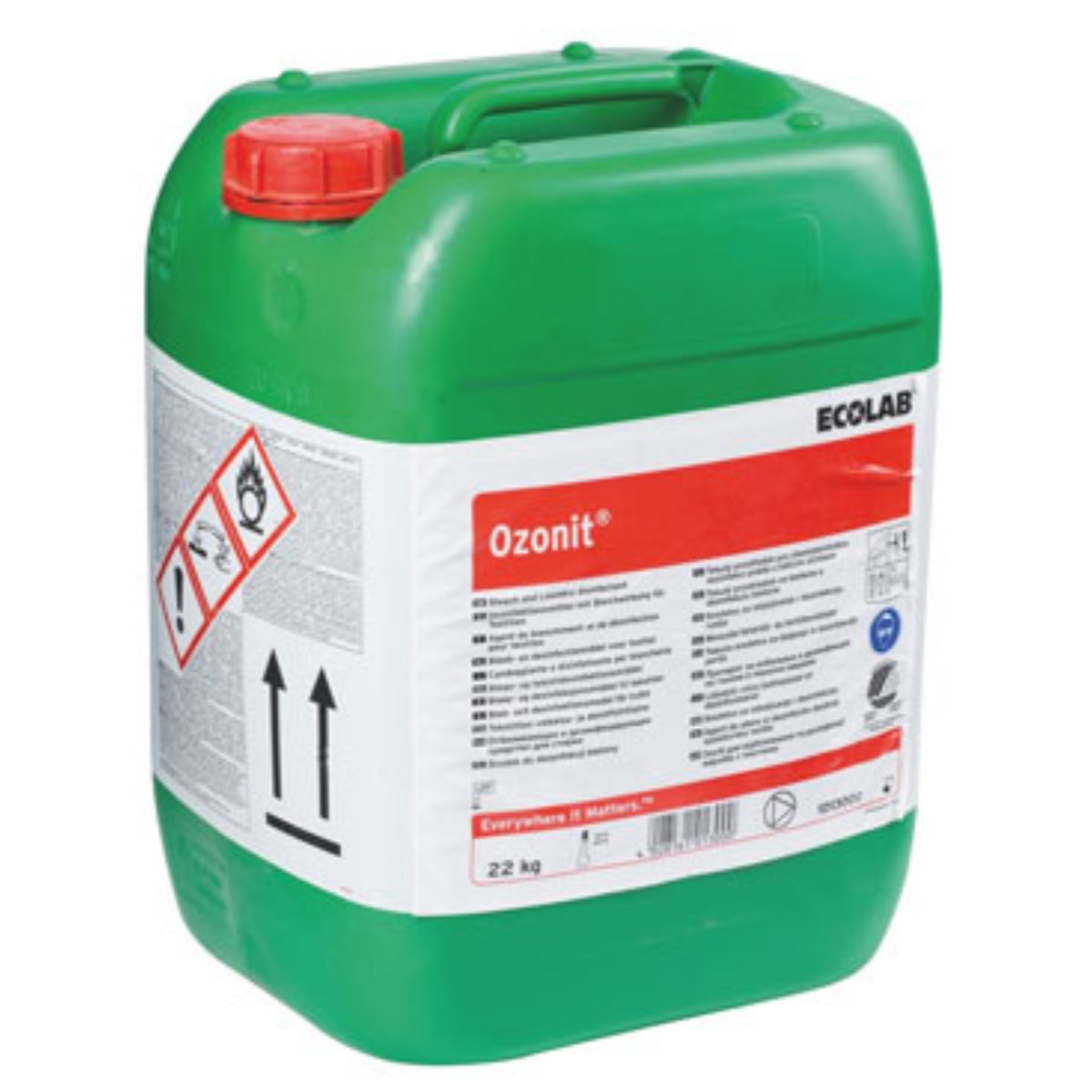 Agent liquide neutralisant pour blanchiment textile et désinfection des dispositifs médicaux - Ozonit - 22 kg_0