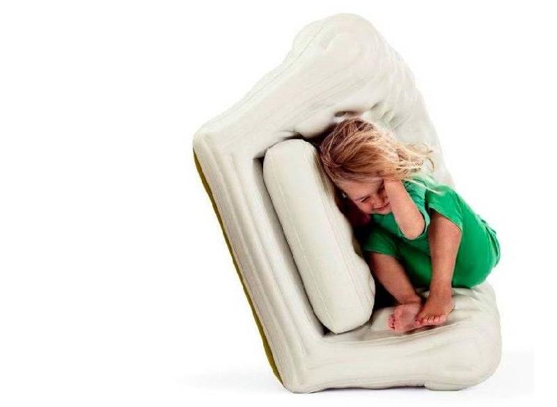 Mobilier gonflable événementiel, modulable et résistante - Baby blo / Blofield_0