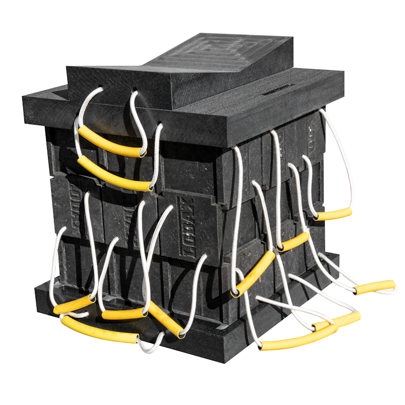 Bastaing auto-bloquant durable - Résistant aux produits chimiques et huiles - Pour stabiliser charges et machines_0