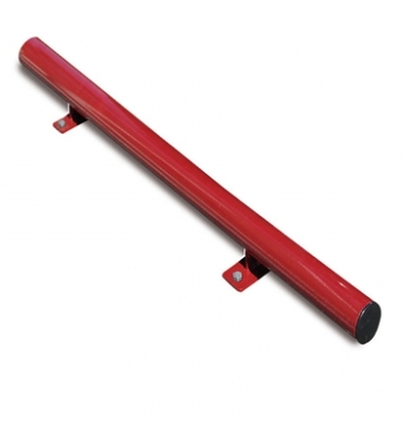 Butée de parking en acier galvanisé - Ø76 mm - 122062 - Fixation sur platines - Finition personnalisable_0