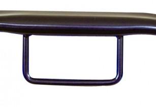 Chaise empilable Comfort en tissu - piétement acier chromé ou époxy noir - classement M4/M3/M2_0