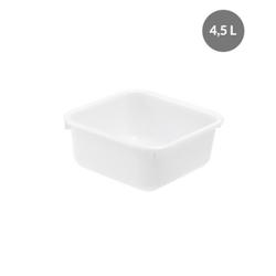 GILAC Cuvette carrée  4,5 L - blanc - 3701666000706_0