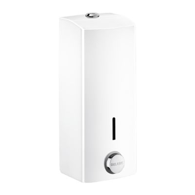 Distributeur de savon mural automatique Delabie - inox 304 époxy blanc - 1 litre - réf. 510581_0