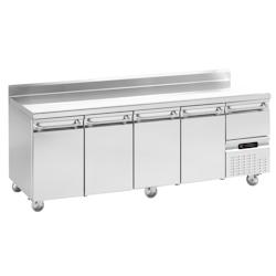 METRO PROFESSIONAL Table réfrigérée GN 1/1 4 portes, - acier 11102303-ANZ_0