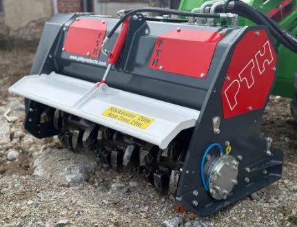 MicroCrusher  pour pelleteuse idéal au fraisage de pierres et au broyage forestier - PTH PRODUCTS_0