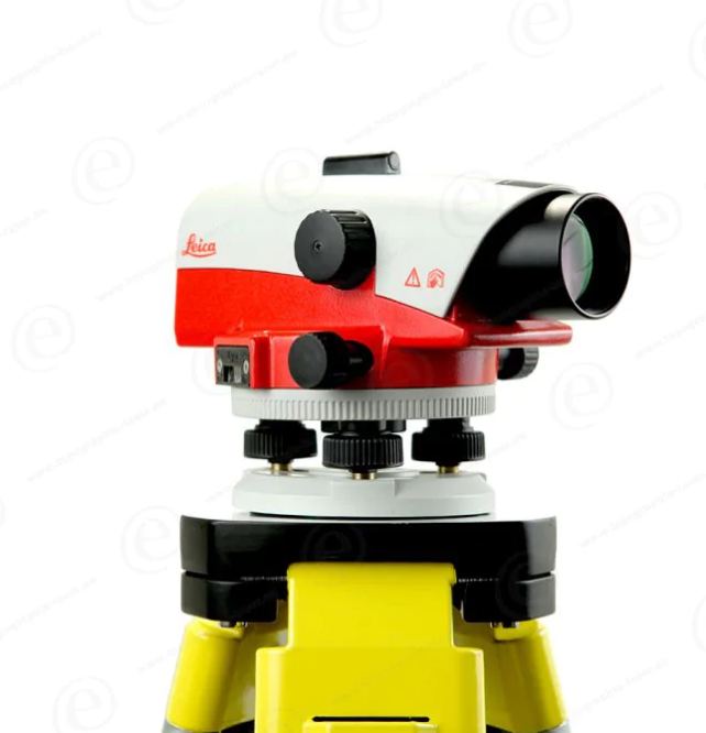 Niveau optique de chantier LEICA NA724 - Pack avec trépied aluminium 170 cm et mire aluminium 4 m_0
