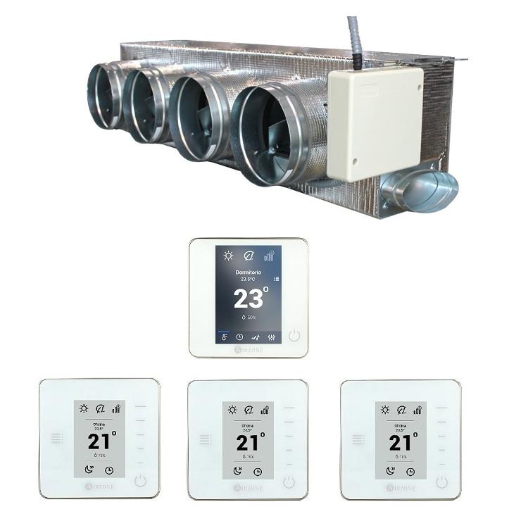 PACK DE RÉGULATION AIRZONE BLANC POUR MITSUBISHI