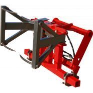 Pince à balle super compacte - Manitou - capacité nominale 800 kg - poids 760 kg - dents/doigts : 14/3_0