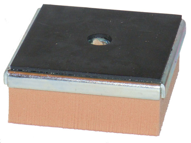 Plot anti-vibratile Sylo TSR110 - Sylomer SR110 - Charge 25 à 50 kg_0