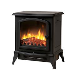 Poêle/Cheminée Electrique Xelia Sannover 2000 W - noir 3760401213092_0