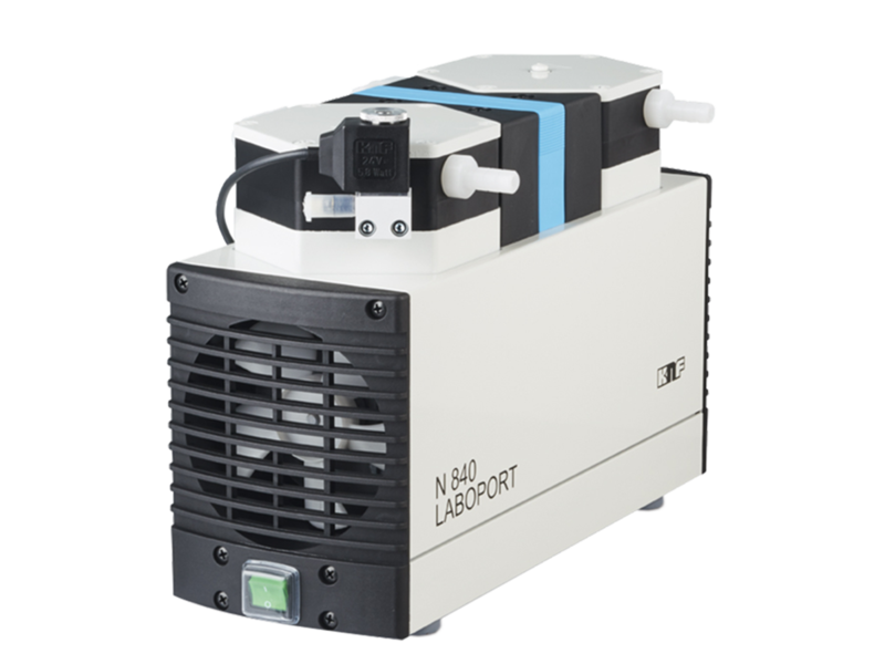 Pompe de laboratoire à vide à membrane LABOPORT® N 840.3 FT.40.18 - débit max. 34 l/min - pour gaz humides et agressifs_0