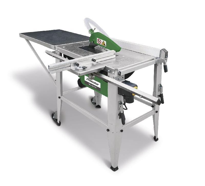 Scie sur table universelle mobile hauteur de coupe 90 mm 2,2 kW 230V y comprise lame de scie circulaire dia 315 mm Holzstar TKS316PRO 230V_0