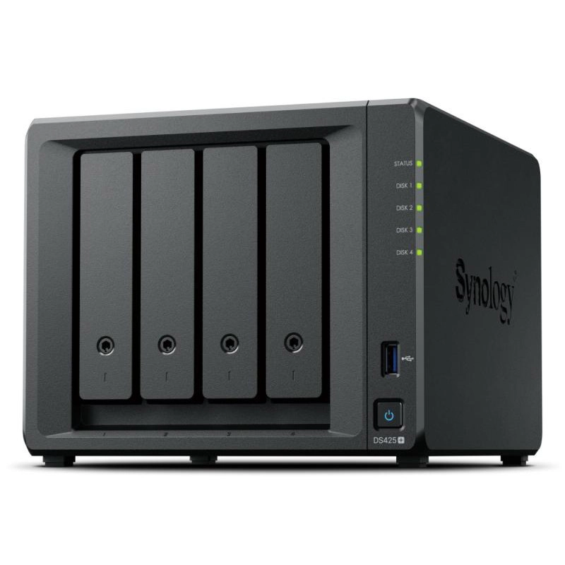 Synology Diskstation Ds425+ Serveur De Stockage Nas Intel® Celeron® J4125 2 Go Ddr4 0 To Noir - 4711174725991_0