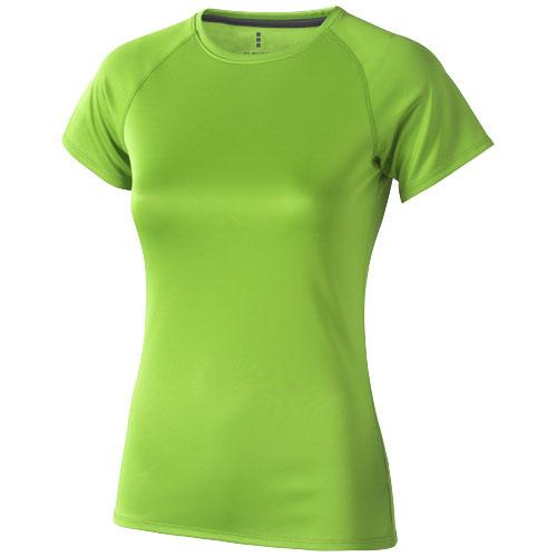 T-shirt Cool Fit manches courtes femme Niagara - 100% polyester respirant - Détails réfléchissants_0