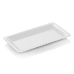 WAS Germany - Bac GN 97 1/4-020 mm, blanc, avec bord lisse, mélamine (9714020) - blanc matière synthétique 9714 020_0