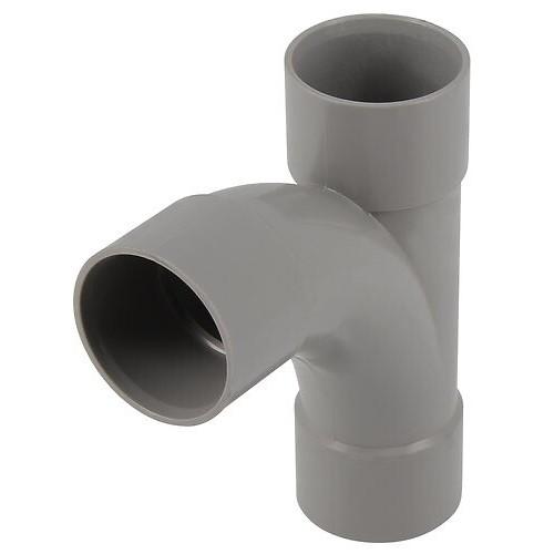 10 X TÉ PIED DE BICHE PVC 87°30 FF - DIAMÈTRE 50 - PB50FF GIRPI