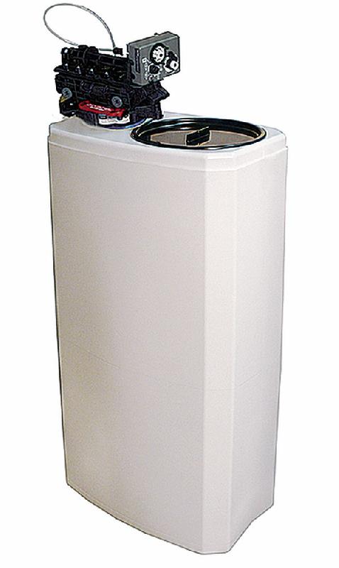 Adoucisseur d'eau automatique, capacité 8 litres, 800 litres/h, réserve de sel 25 kg - AD8AUBVUS_0