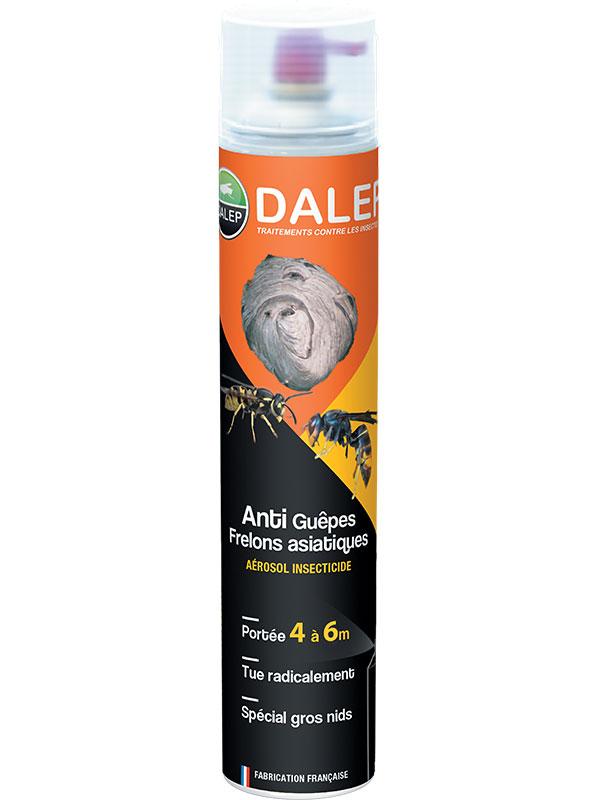 AÉROSOL INSECTICIDE ANTI GUÊPES ET FRELONS ASIATIQUES 750ML - DALEP - 450002